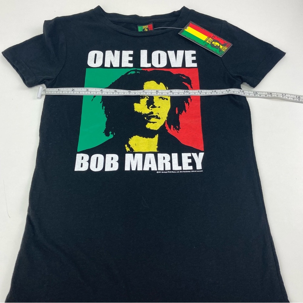 NWT Official Bob Marley One Love Rasta T-Shirt Jamaica Collection Womens S - Picture 13 of 17